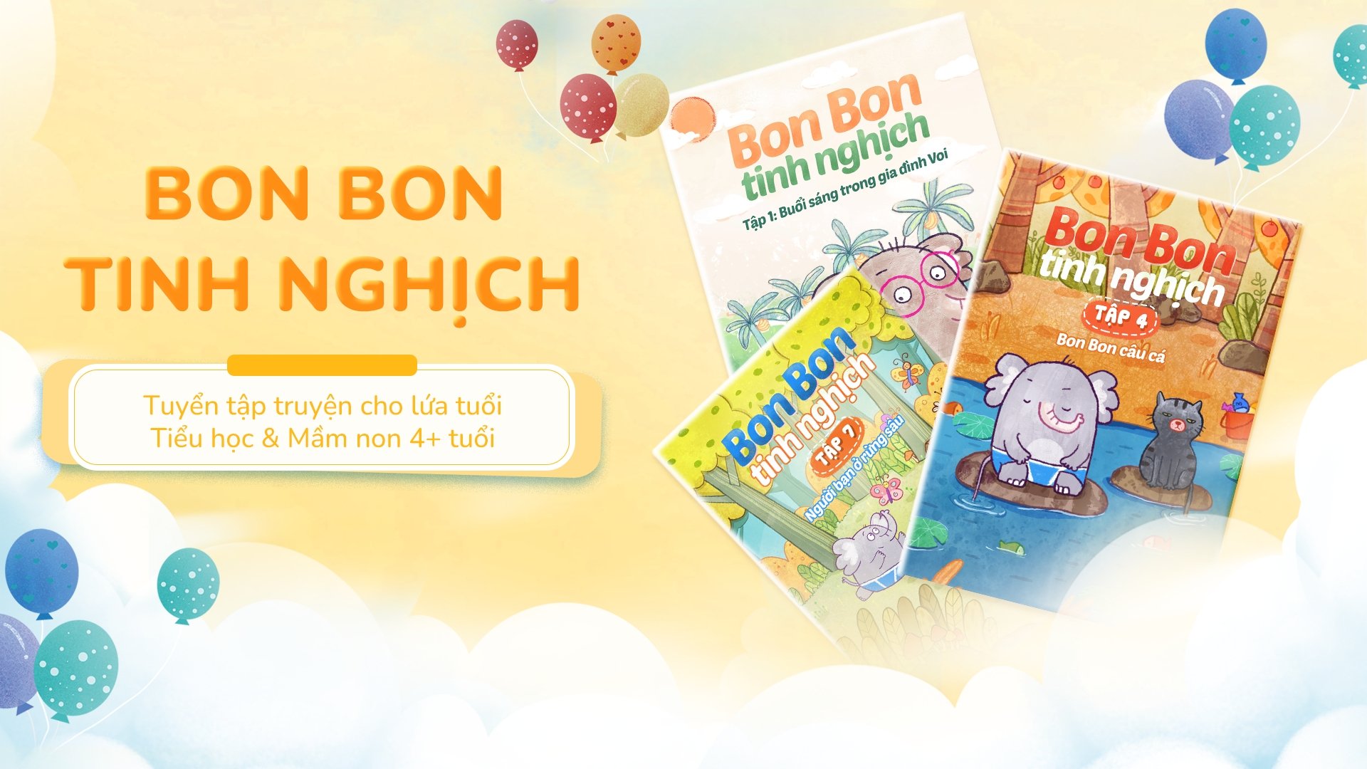 BON BON TINH NGHỊCH | Tuyển tập truyện và thơ trẻ em UMBALENA